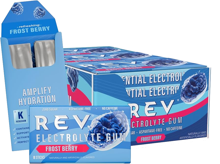 Chicle con Electrolitos Frost Berry