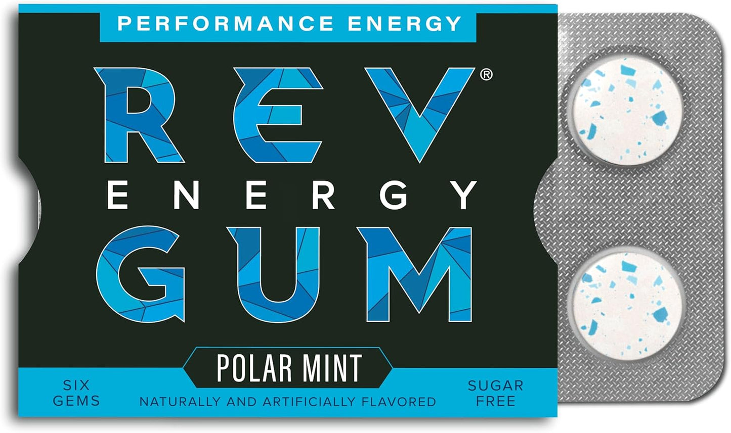 Chicle con Cafeína Menta Polar