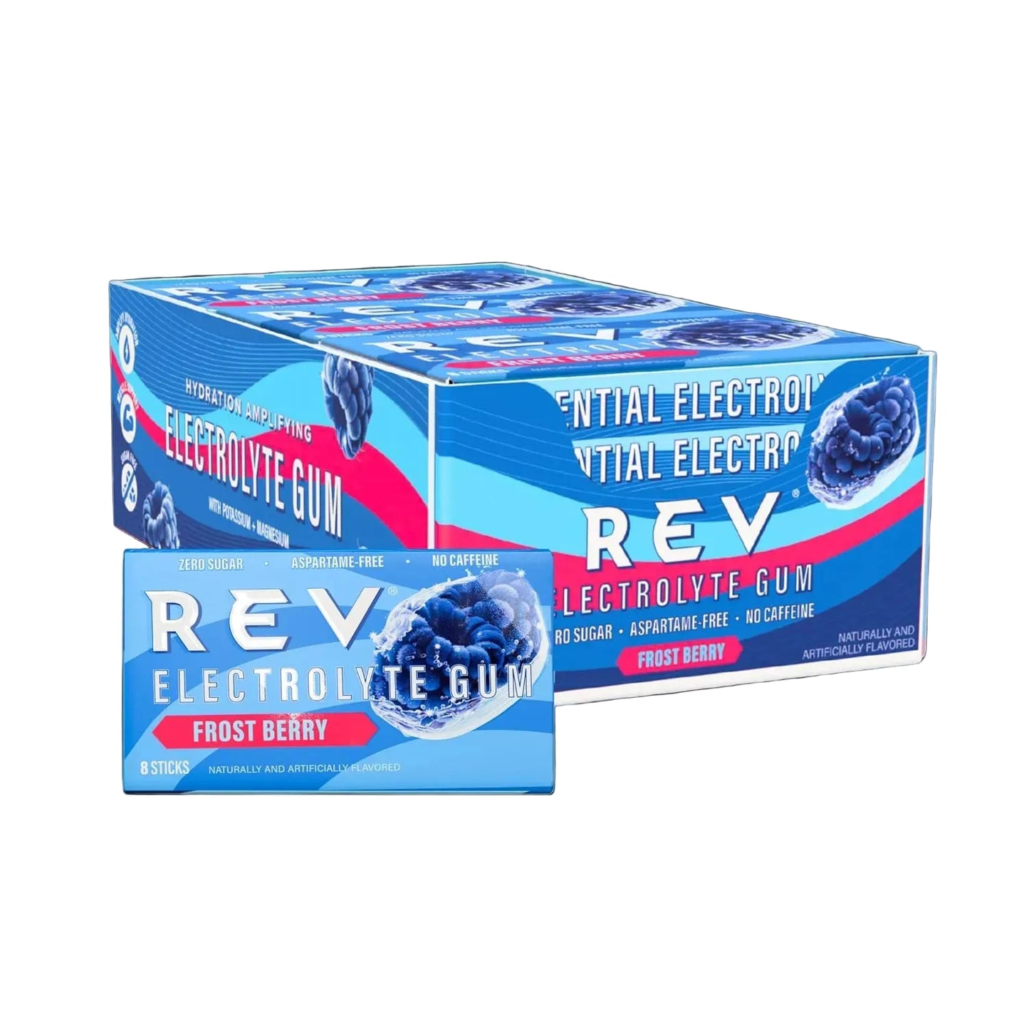 Chicle con Electrolitos Frost Berry