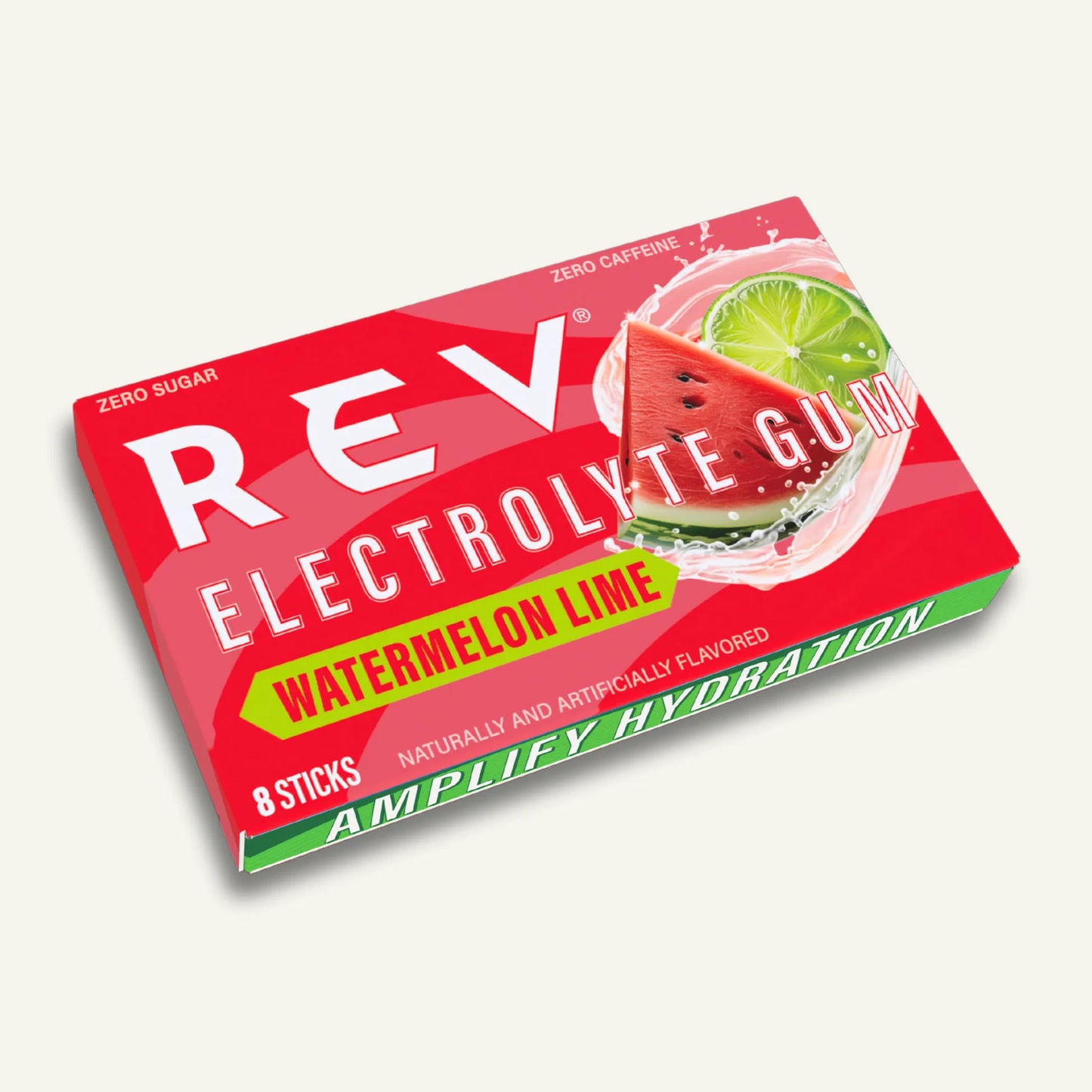 Chicle con Electrolitos Sandía-Limón
